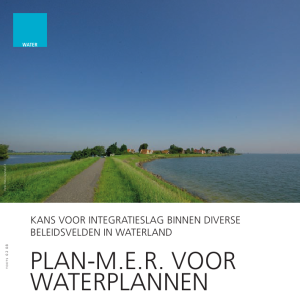 Plan-m.e.r. voor waterplannen