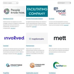 Overzicht online participatiepools gelanceerd